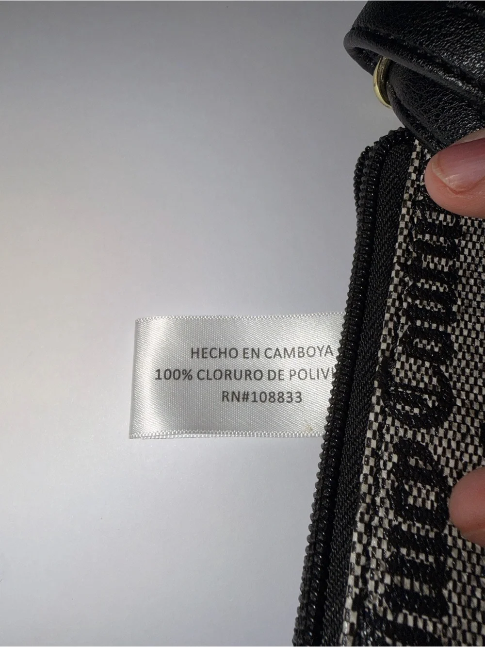 Juicy Couture Black and Gold Logo Shoulder Bag